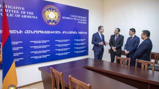 В Армению прибыл руководитель Специальной следственной службы Грузии: подписан меморандум о сотрудничестве (фото)